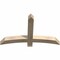 Ekena Millwork Bellingham Rough Sawn Timber Gable Bracket, Douglas Fir, 48"W x 30"H x 4"D x 4"F, 15/12 Pitch GBW048X30X0404BEL00RDF - alternate 5